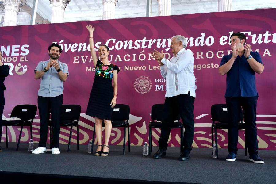 “Si con AMLO nos fue bien, con la presidenta Claudia nos va a ir mejor”, dice gobernador Samuel García