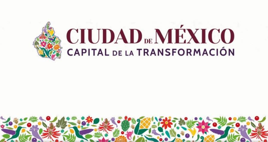 Clara Brugada presenta el nuevo logo de la Ciudad de México