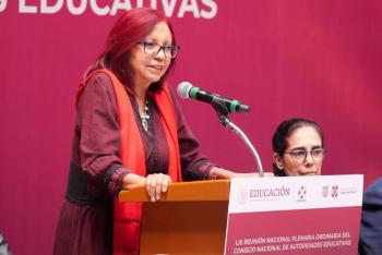 Ni un paso atr&aacute;s en la transformaci&oacute;n educativa del pa&iacute;s: Leticia Ram&iacute;rez