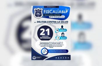 21 detenidos por delitos contra la salud son llevados ante el juez