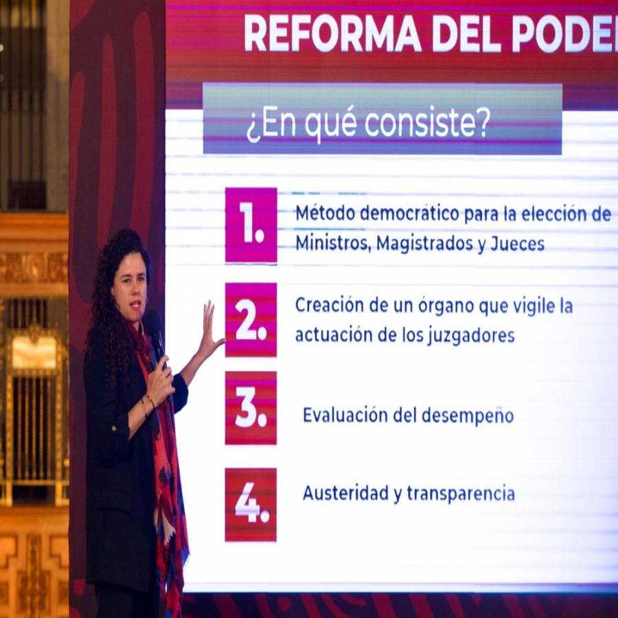Secretaría de Gobernación vuelve a explicar reforma al Poder Judicial en conferencia mañanera