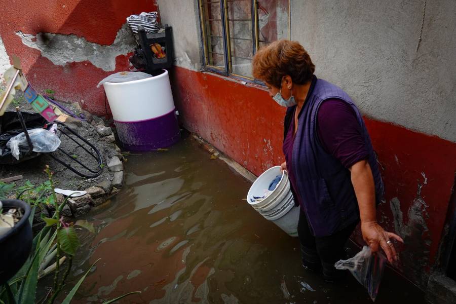 Problema estructural, de fondo, inundación en Chalco: AMLO