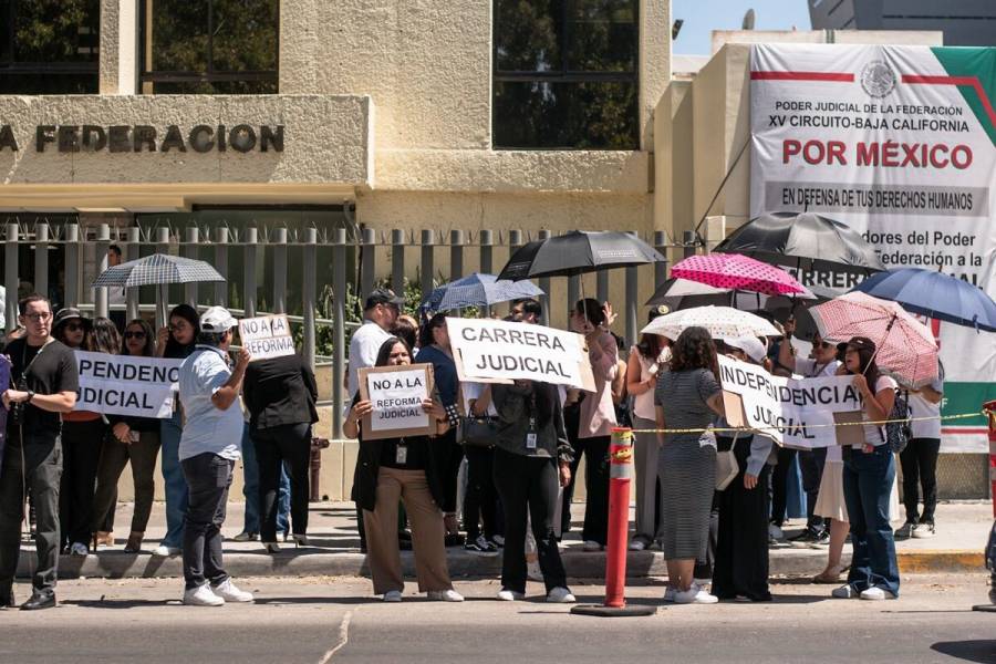 Paran ocho entidades del Poder Judicial en protesta por reforma