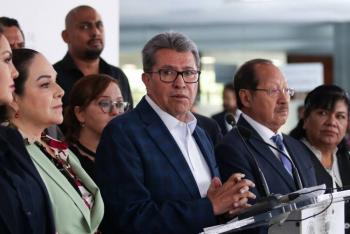 Ricardo Monreal acusa a Norma Pi&ntilde;a de estar detr&aacute;s de 'paros locos'
