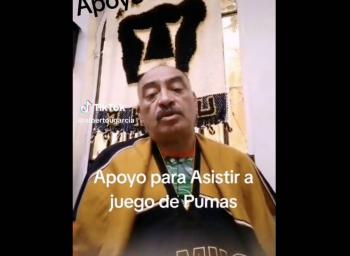 Tunden en redes sociales a Don Beto por pedir dinero para asistir a juegos de los Pumas