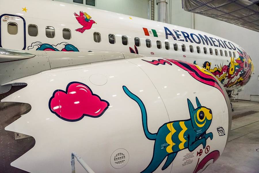 Presentan nuevo avión con diseño Maya ¡Conócelo!
