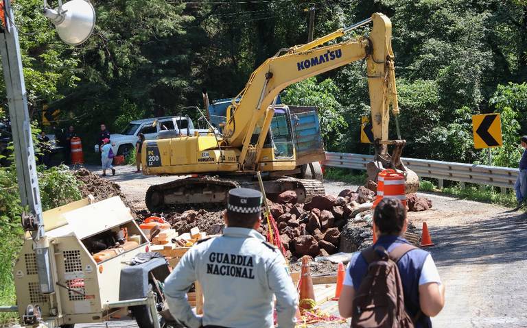 Rehabilitaci&oacute;n del Kil&oacute;metro 64 avanza con nuevas medidas de seguridad