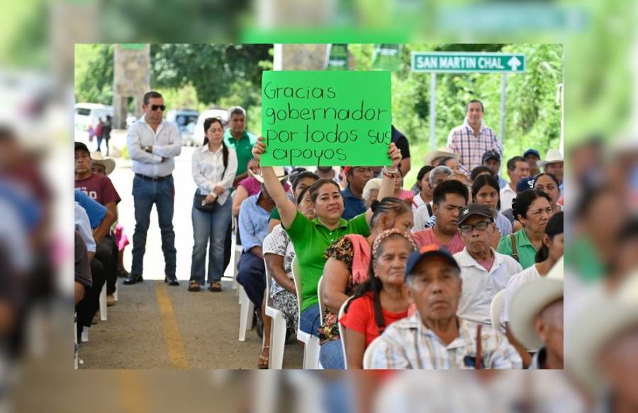 Inauguraci&oacute;n de la Renovada Carretera Tanqui&aacute;n-San Mart&iacute;n por Ricardo Gallardo