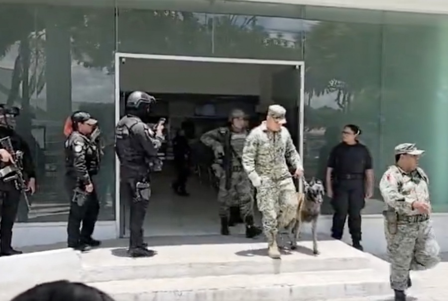 Desalojan Casa de Justicia en Tehuacán, Puebla, por reporte de amenaza de bomba