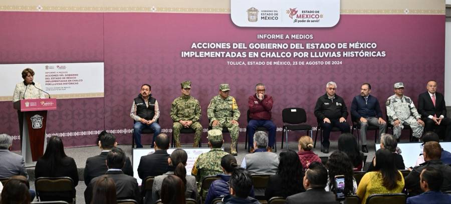 Gobierno de Edomex implementa limpieza, brigadas de salud y apoyos para atención a Chalco
