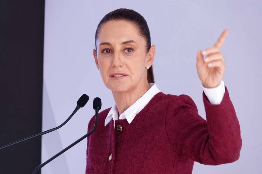 “En 43 de los 50 estados de EU se eligen los jueces por voto popular”, responde Sheinbaum a Ken Salazar