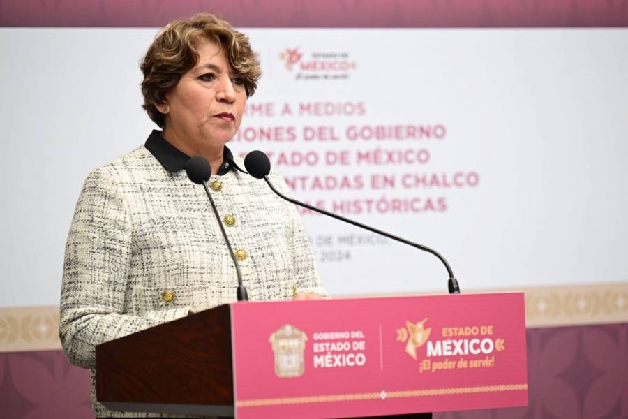 Delfina Gómez despliega toda la fuerza del estado en Chalco con 5 mil 600 elementos y 500 vehículos