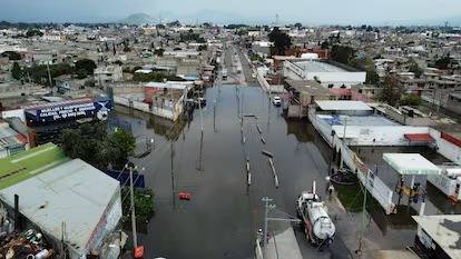 Sin tregua climática, Edomex refuerza apoyo en Chalco por fuertes lluvias