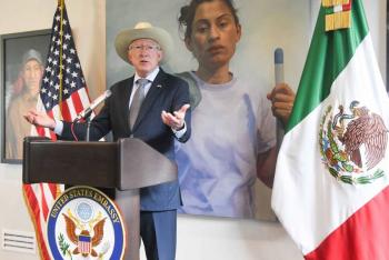 M&eacute;xico env&iacute;a nota a EEUU por declaraciones de Ken Salazar sobre reforma al Poder Judicial
