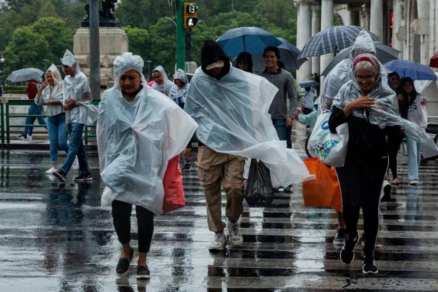Activan Alerta Amarilla por lluvias y granizo en 8 alcaldías de CDMX