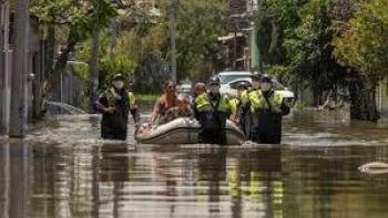 Inundaci&oacute;n en Chalco: el nivel de agua disminuye y avanzan las labores de desague