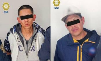 SSC Detiene a Dos Sujetos en Pleno Robo a Vivienda en Coyoac&aacute;n