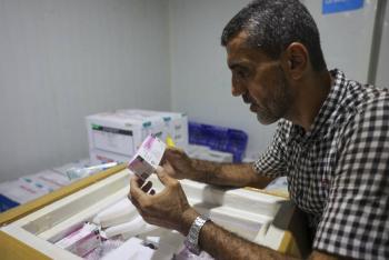Llegan vacunas contra la polio a gaza tras primer caso en 25 A&ntilde;os