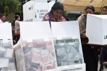 Jornada electoral extraordinaria en Chiapas transcurre sin incidentes