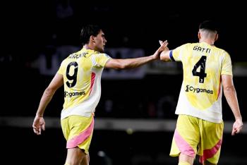 Segunda victoria de la Juventus, l&iacute;der en solitario de la Serie A