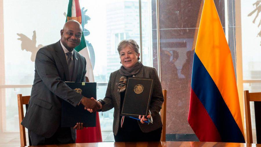Colombia y México acuerdan fortalecer políticas exteriores feministas