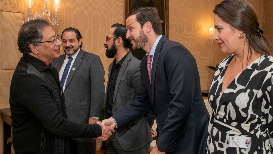 En reunión con Petro, Organización Latinoamericana de Energía ofrece apoyo a política del Gobierno de Colombia