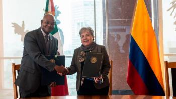 Colombia y M&eacute;xico acuerdan fortalecer pol&iacute;ticas exteriores feministas