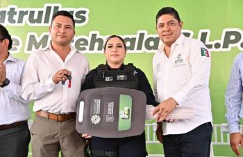 Ricardo Gallardo Refuerza Seguridad en Matehuala con Nuevo Equipamiento y Patrullas