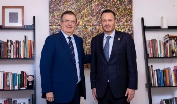 Mauricio Kuri y Marcelo Ebrard acuerdan impulsar el crecimiento de Quer&eacute;taro en reuni&oacute;n en la CDMX