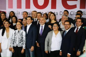 Ad&aacute;n Augusto ser&aacute; coordinador de Morena en el Senado, Mier vicecoordinador y Noro&ntilde;a presidente de la Mesa Directiva