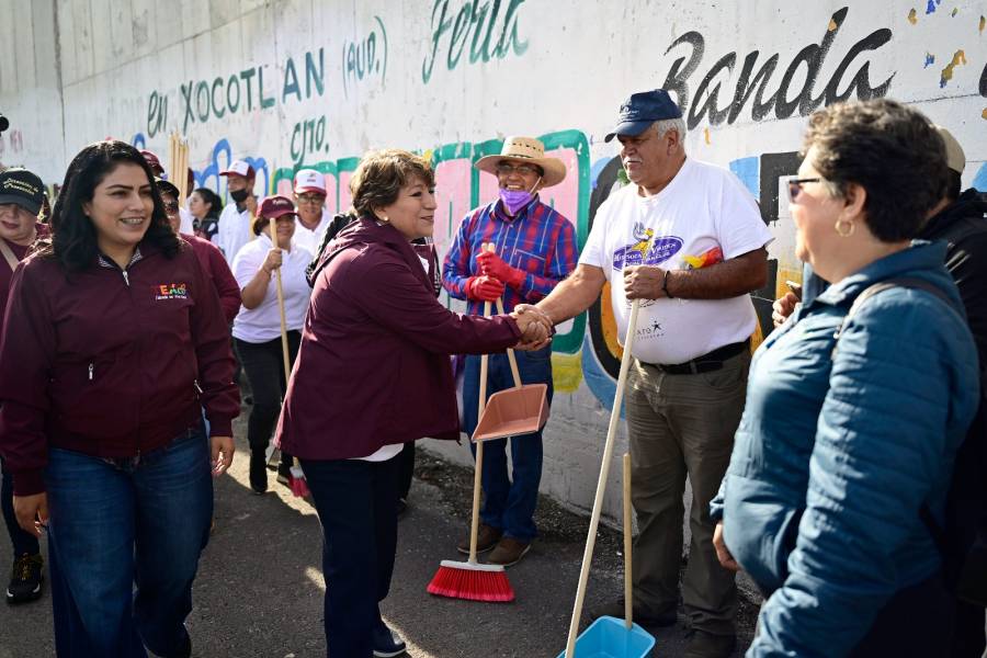 Delfina Gómez inicia campaña “Limpiemos EdoMéx”