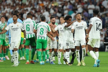 Real Madrid cumple ante el Betis y Mbapp&eacute; se libera en Liga