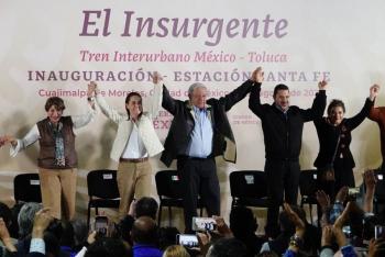Delfina G&oacute;mez inaugura estaci&oacute;n Santa Fe del Tren Interurbano, fortaleciendo la conexi&oacute;n entre CDMX y Edomex