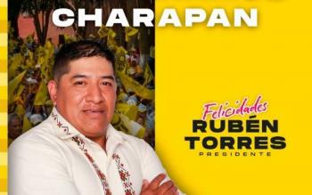 Tribunal Electoral declara inelegible a Rub&eacute;n Torres Garc&iacute;a para presidencia municipal de Charapan por fraude a la ley