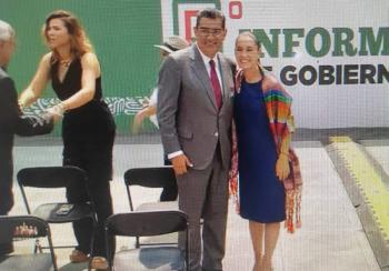 M&uacute;sica y bailables calientan previo a Sexto informe de AMLO