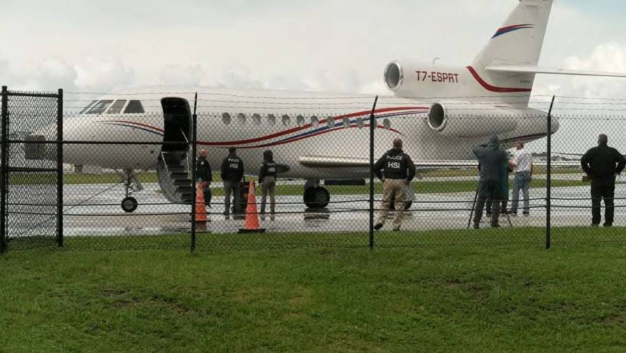 Incauta EU avión de Maduro en República Dominicana