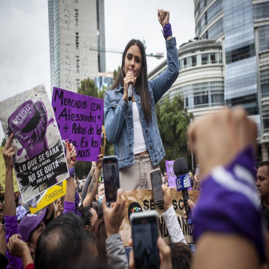 Bloqueos en Paseo de la Reforma tras la anulación de la elección en la alcaldía Cuauhtémoc