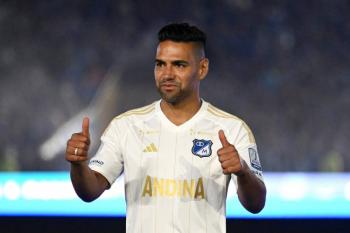 Falcao anota su primer gol en la m&aacute;xima categor&iacute;a del f&uacute;tbol colombiano