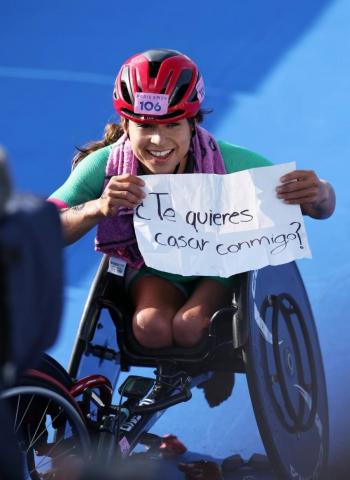 Propuestas de matrimonio marcan los Juegos Paral&iacute;mpicos de Par&iacute;s 2024