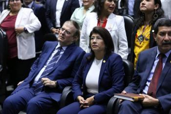 Asiste la Senadora Mariela Gut&iacute;errez a la Sesi&oacute;n de Congreso General para la apertura de la LXVI Legislatura