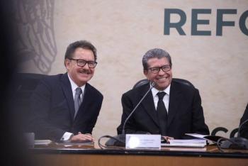 “No vamos a parar”, dice senador Mier sobre Reforma Judicial