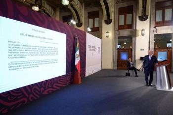 PJ invade facultades del Poder Legislativo, y viola la Constituci&oacute;n: AMLO