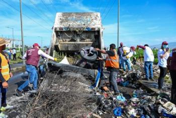 Retira “Limpiemos Nuestro Edomex” mil 810 toneladas de basura en la primera jornada