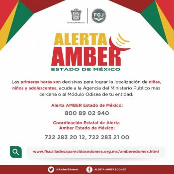 Alerta Amber emitida en Edomex: Tres menores desaparecidos en Zumpango y Ecatepec