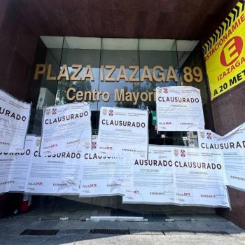 Mart&iacute; Batres da a conocer pago de multas para reapertura de Izazaga 89
