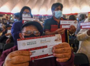 Inicia la entrega de pensiones para el Bienestar en Estado de M&eacute;xico