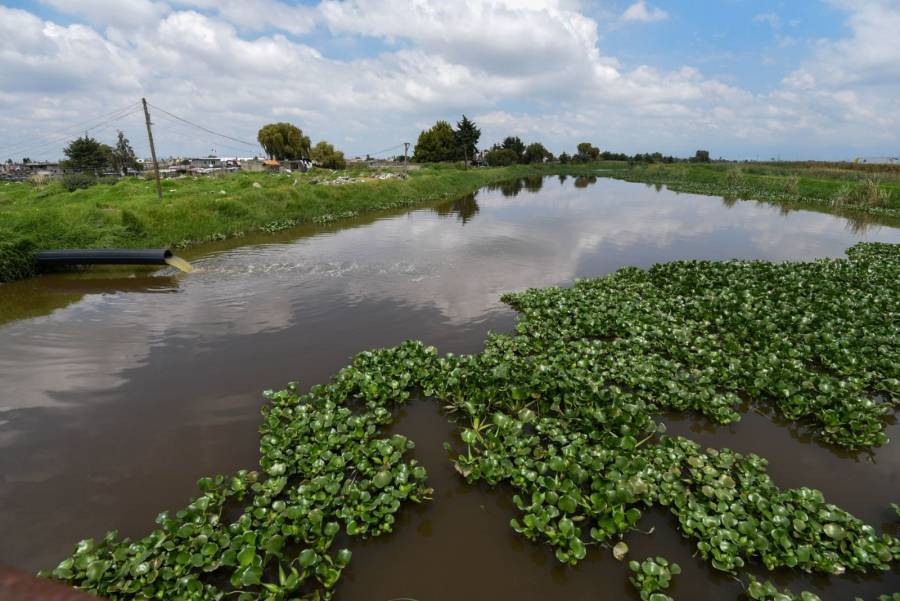 Bajan niveles de agua en r&iacute;o Lerma; descartan riesgo de desbordamiento