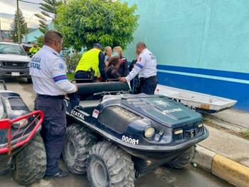 Seguridad Edomex refuerza vigilancia y labores en zona afectada en Chalco