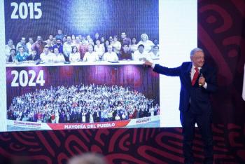 En 9 a&ntilde;os Morena se convirti&oacute; en la principal fuerza pol&iacute;tica de M&eacute;xico: AMLO