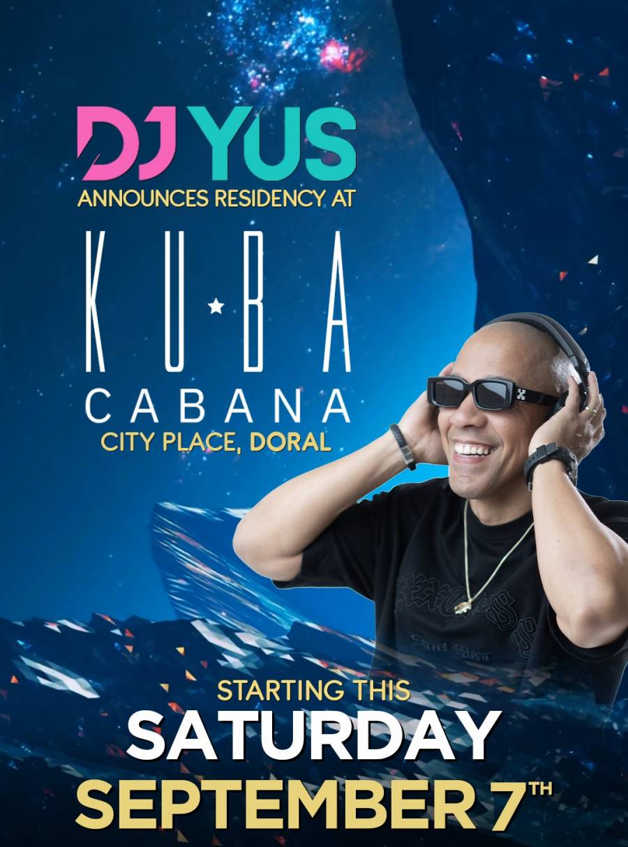 DJ Yus anuncia su residencia exclusiva con Kuba Cabana para una experiencia única los sábados